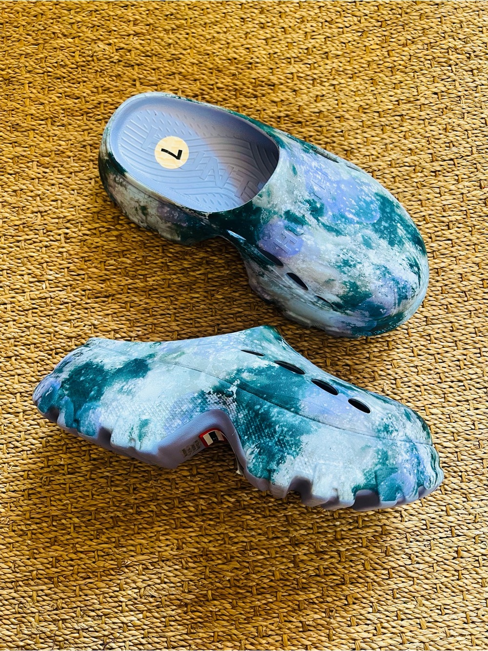 Hunter Bryce Platform Block Lug Clogs